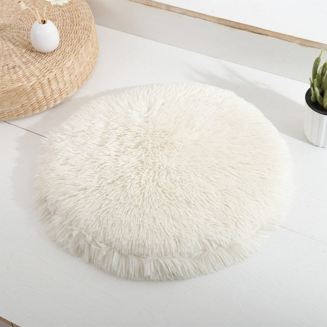 Round Soft Fluffy Bed