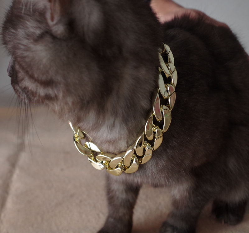 Jewelry Chain Necklace for Dogs