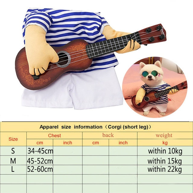 Pet Dog Cosplay Costume Halloween