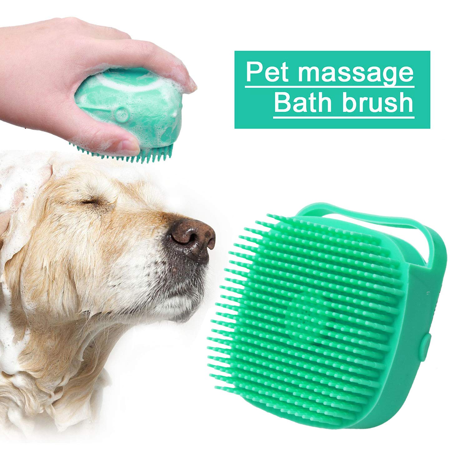 Pet Shampoo Massage Brush