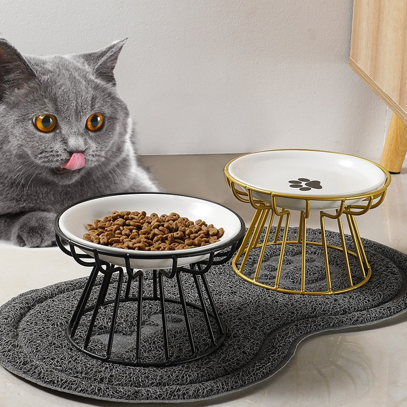 Ceramic Pet Cat Bowl