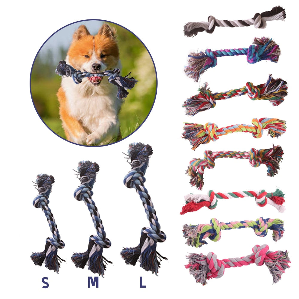 Random Color Double Knot Rope Toy