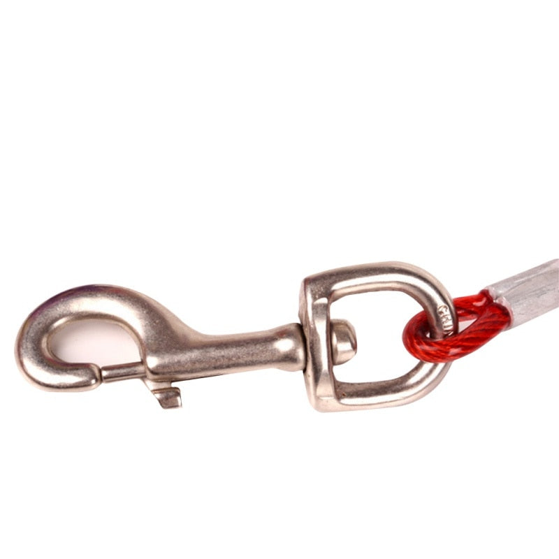 Wire Pet Double Leash