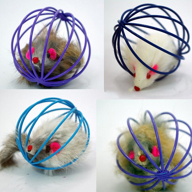 1pc Pet Cat Toy Mouse Ball