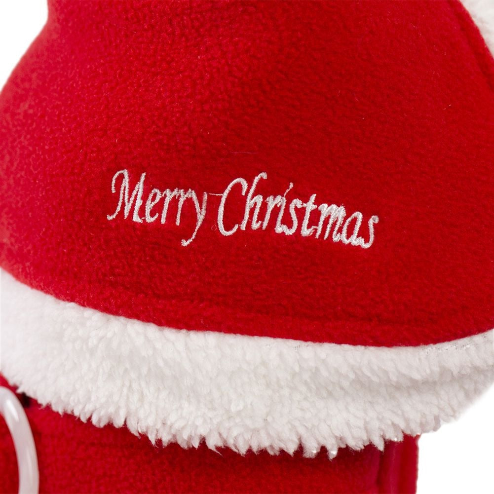 Fleece Christmas Santa Costume