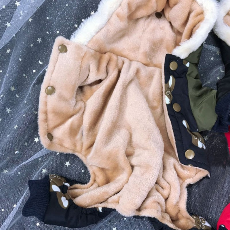 Doggie Hooded Raincoat