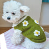 Daisy Wool Pet Sweater