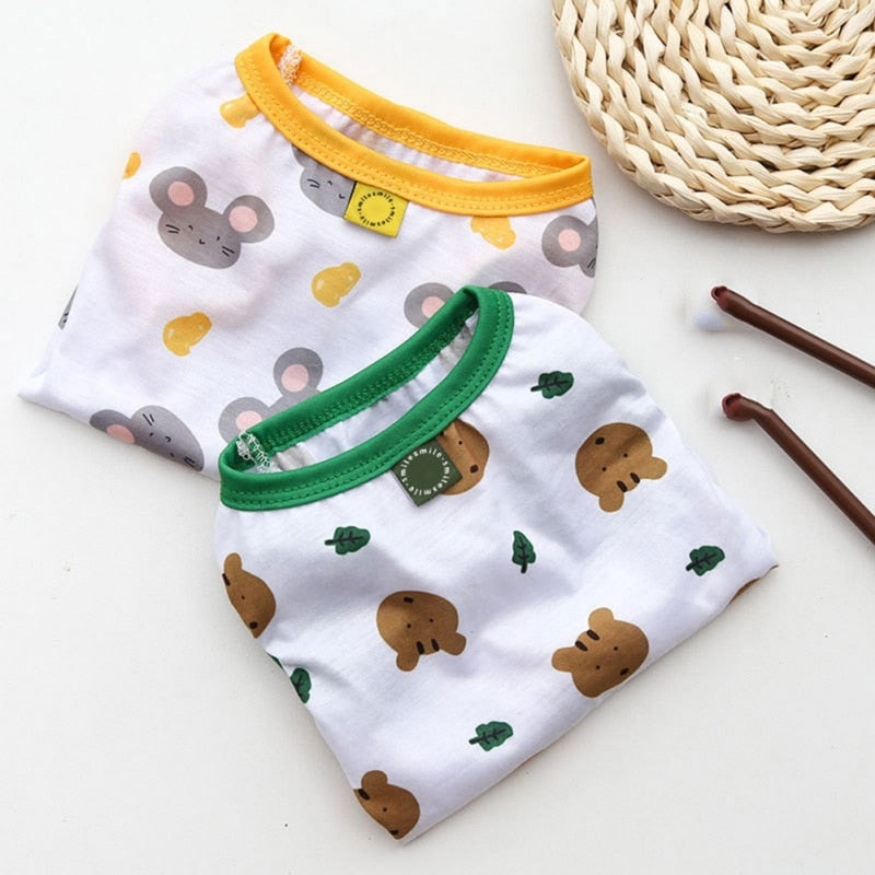 Animal Printed Casual Pet Clothes