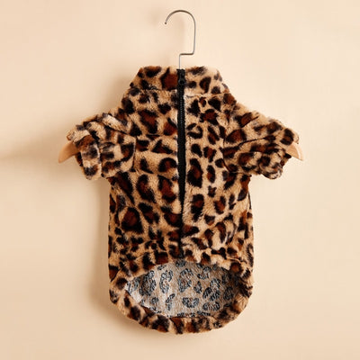 Leopard Print Dog Sweater