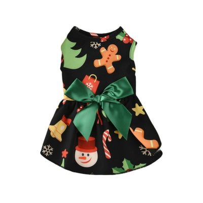 Charming Christmas Pet Dress