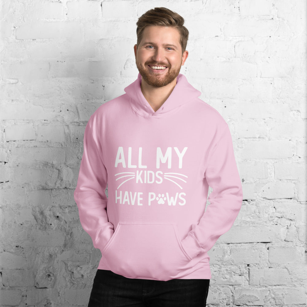 My Kids Have Paws Unisex Hoodie