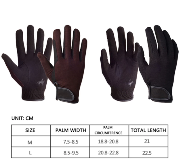 Professional Unisex Horse Riding Anti-Skid Gloves