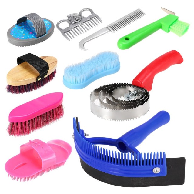 10-IN-1 Horse Grooming Tool Set