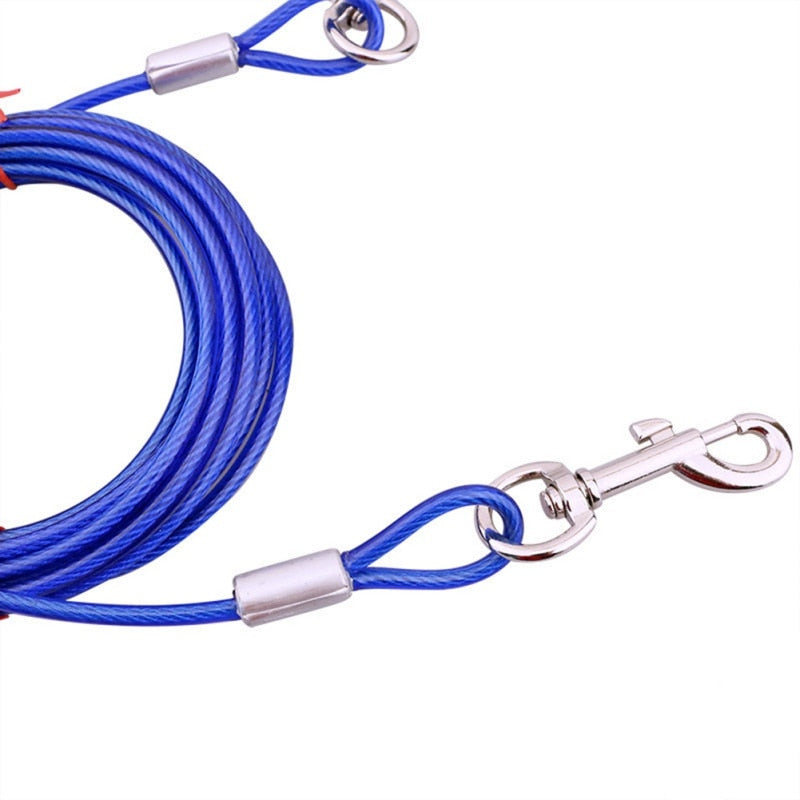 Wire Pet Double Leash