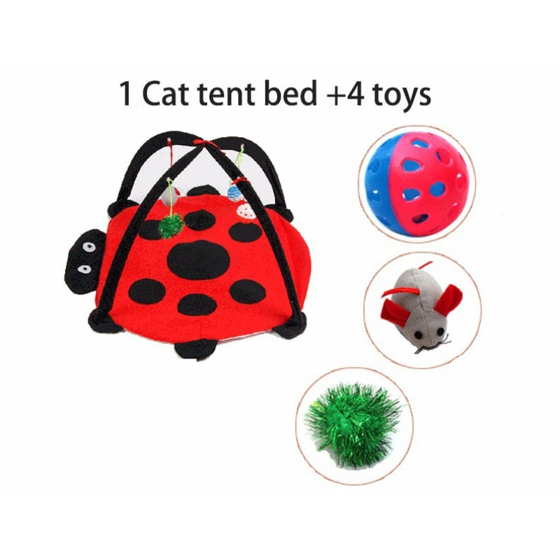 Detachable Funny Cat Tent Toy