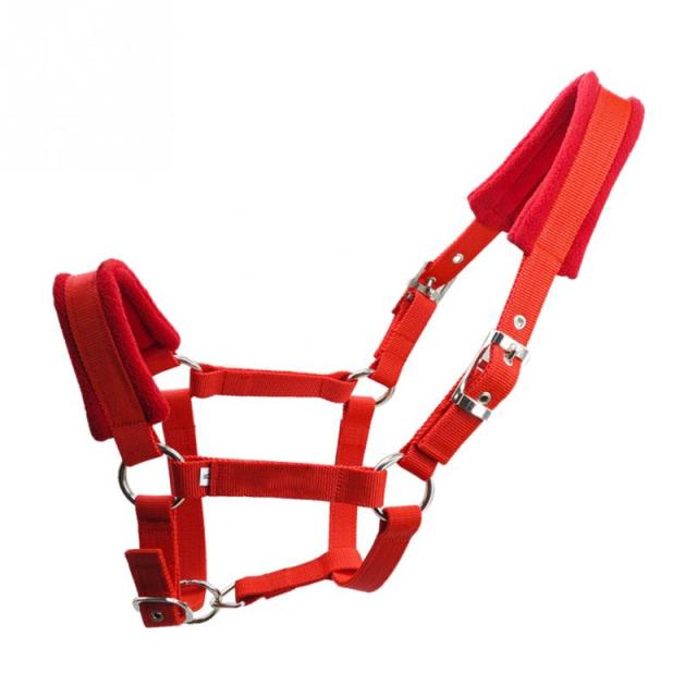 Adjustable Strap Fleece Padded Horse Halter