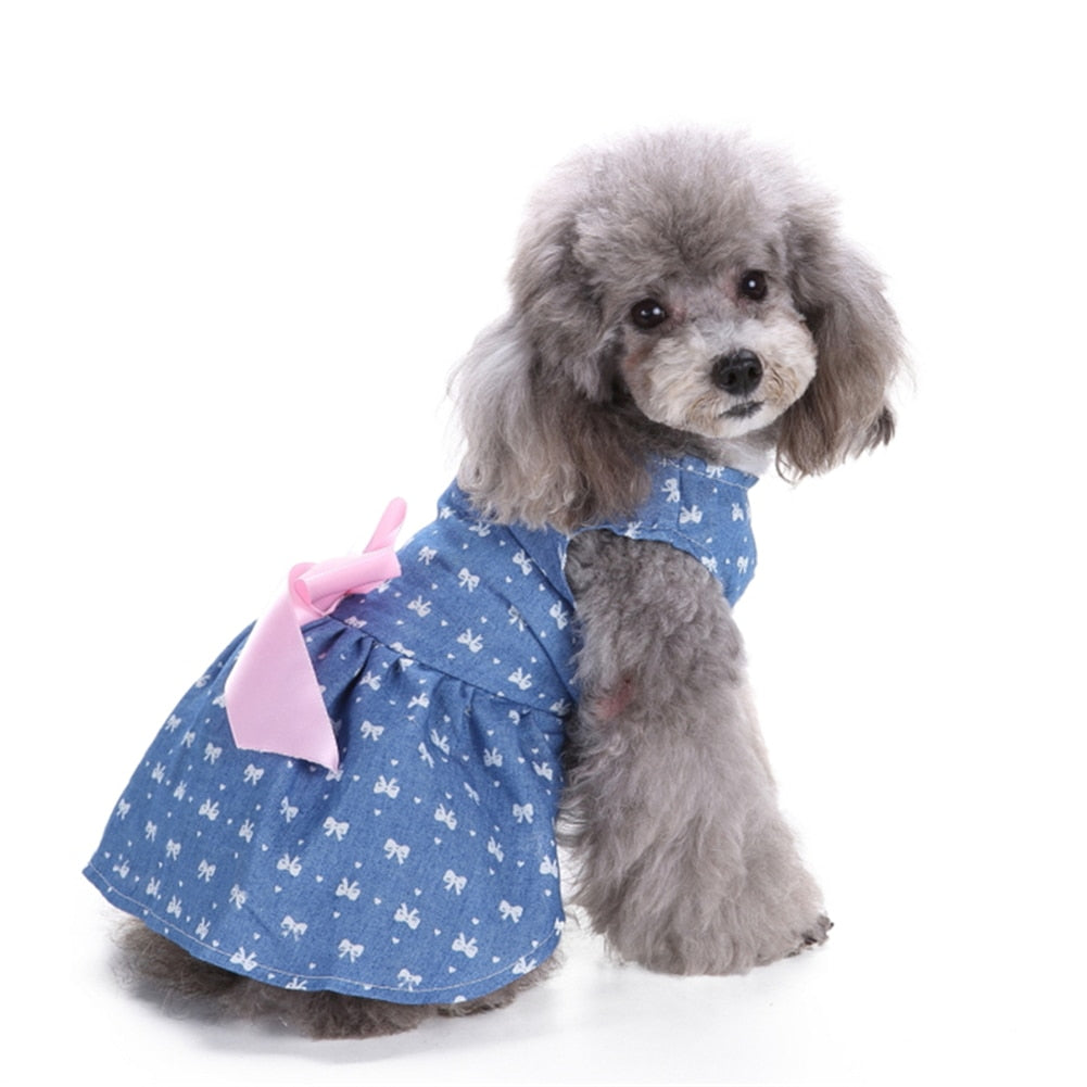 Comfortable Polyester Dog Dress
