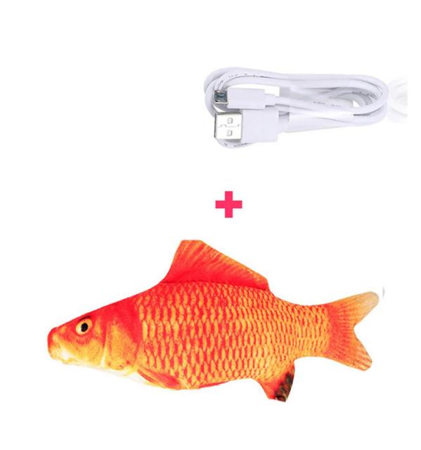 3D Fish Shape Cat Toy