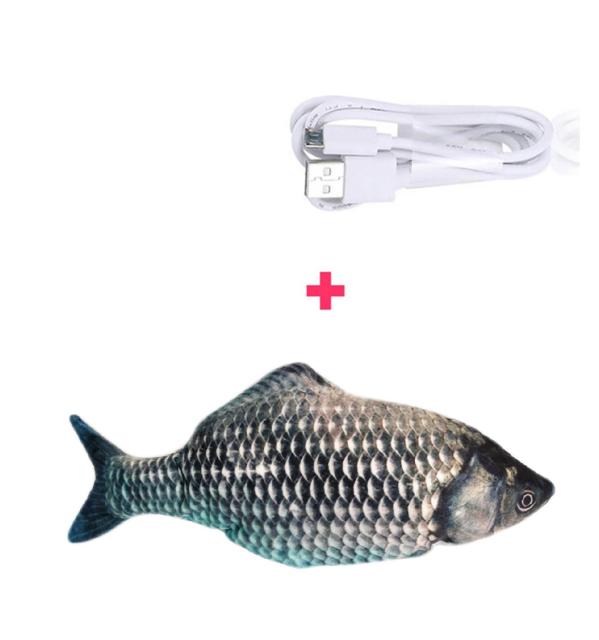 3D Fish Shape Cat Toy