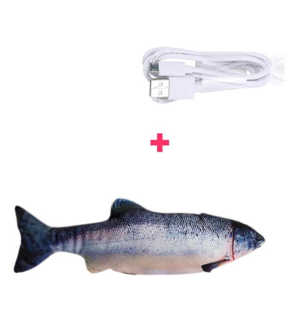 3D Fish Shape Cat Toy