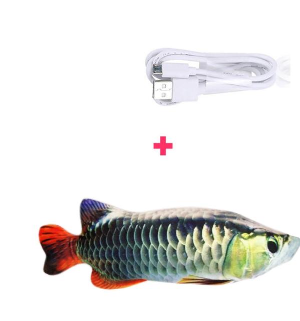 3D Fish Shape Cat Toy