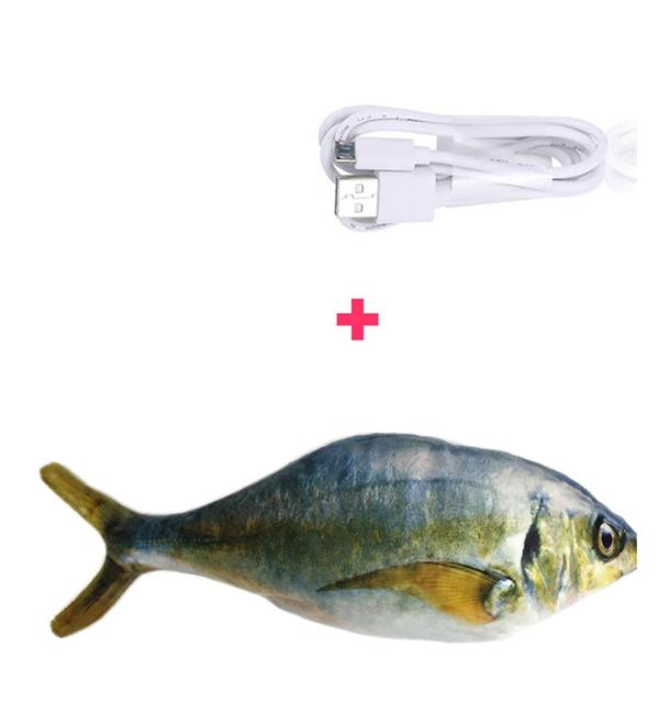 3D Fish Shape Cat Toy