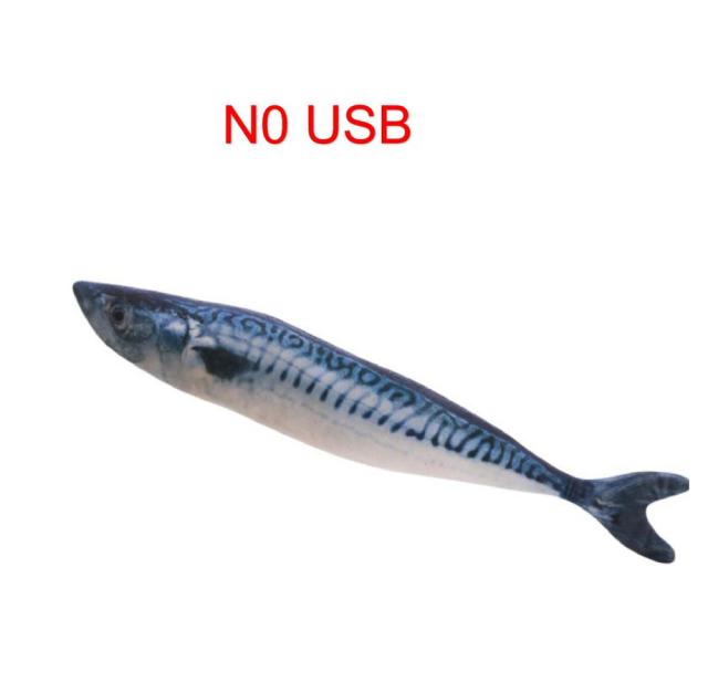 3D Fish Shape Cat Toy