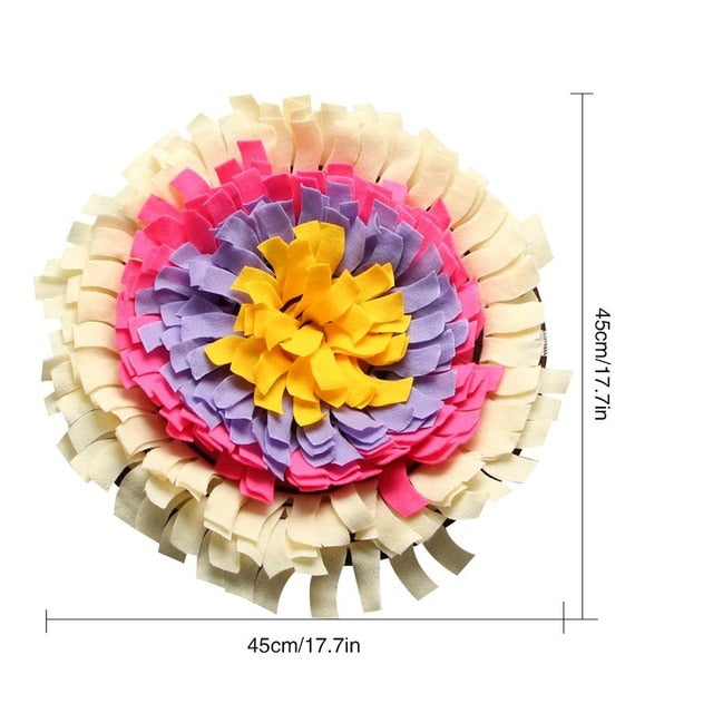 Circular Dogs Snuffle Mat