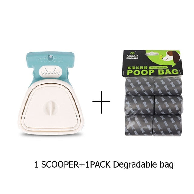 Dog Poop Scooper and Bag Dispenser