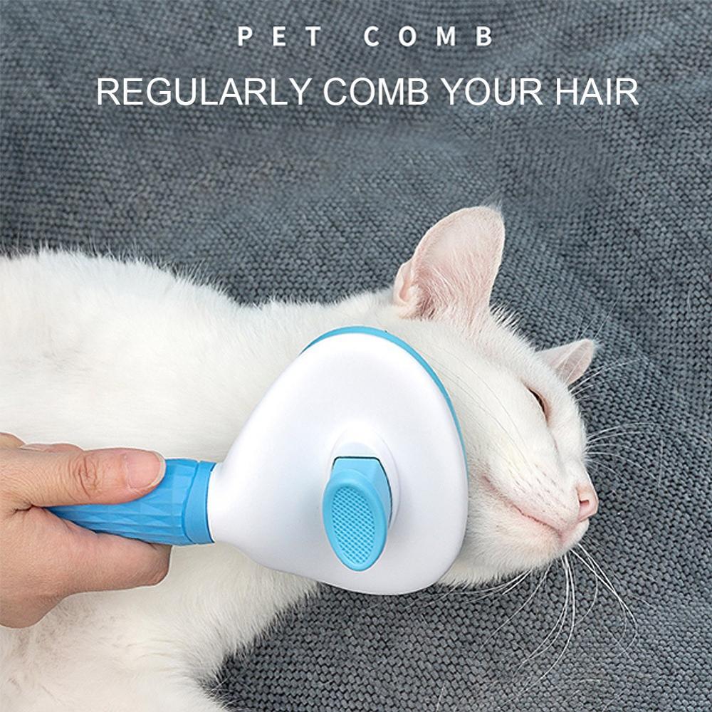 Pet Cats Dogs Hair Removal Combs Brushes