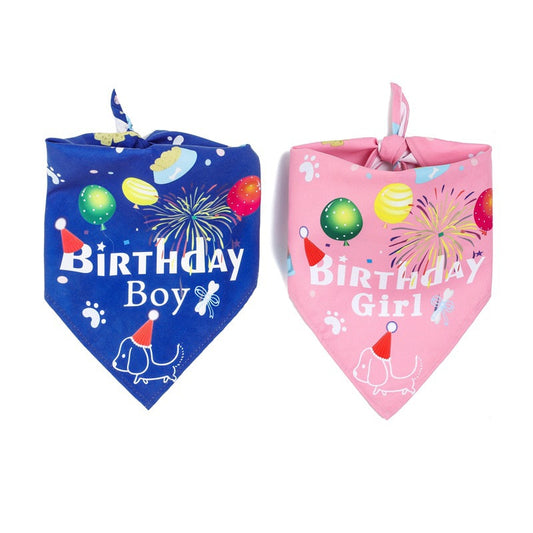 Birthday Bandana Scarf