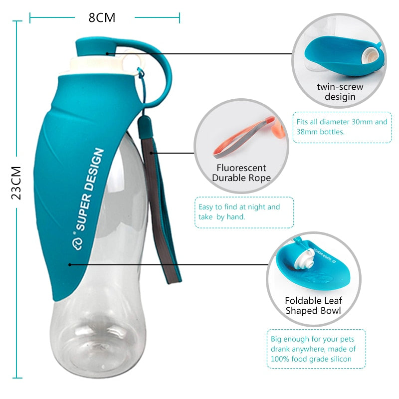 Portable Dog Water Bottle