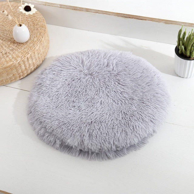 Round Soft Fluffy Bed