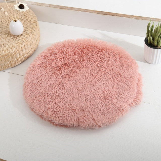 Round Soft Fluffy Bed