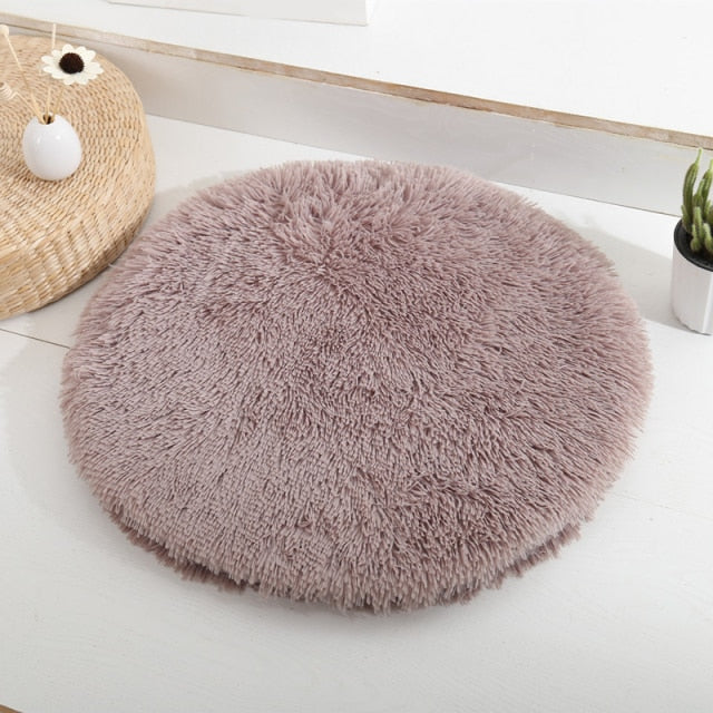 Round Soft Fluffy Bed