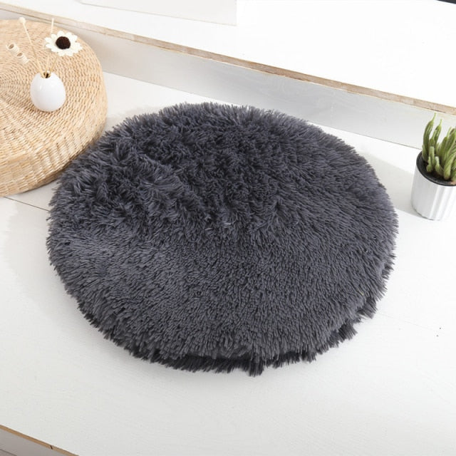 Round Soft Fluffy Bed
