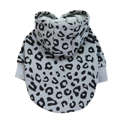 Leopard Print Dog Hoodie