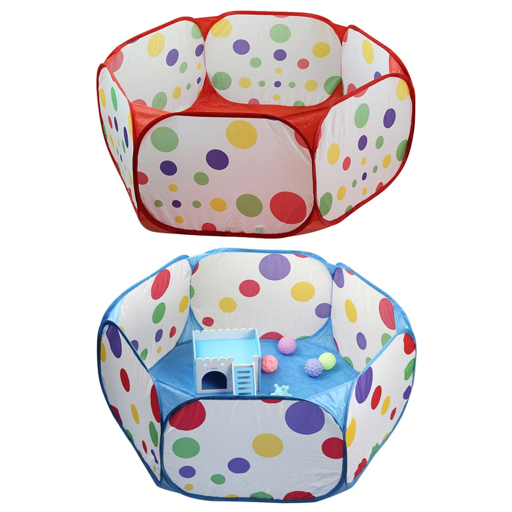 Dot Print Portable Play Pen