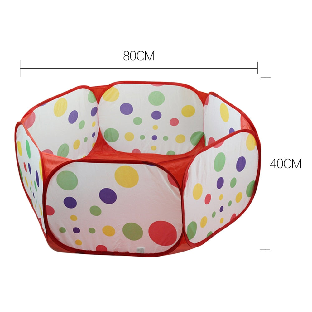 Dot Print Portable Play Pen