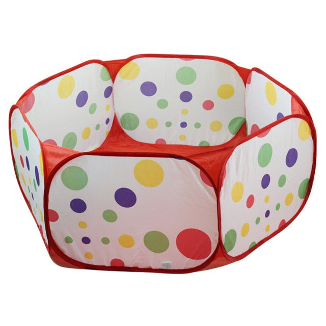 Dot Print Portable Play Pen