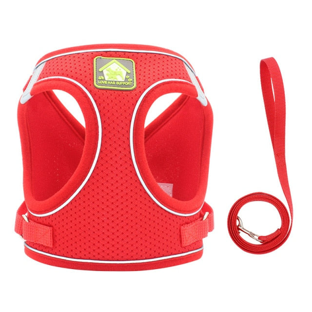 Dog Harness Breathable Mesh Vest