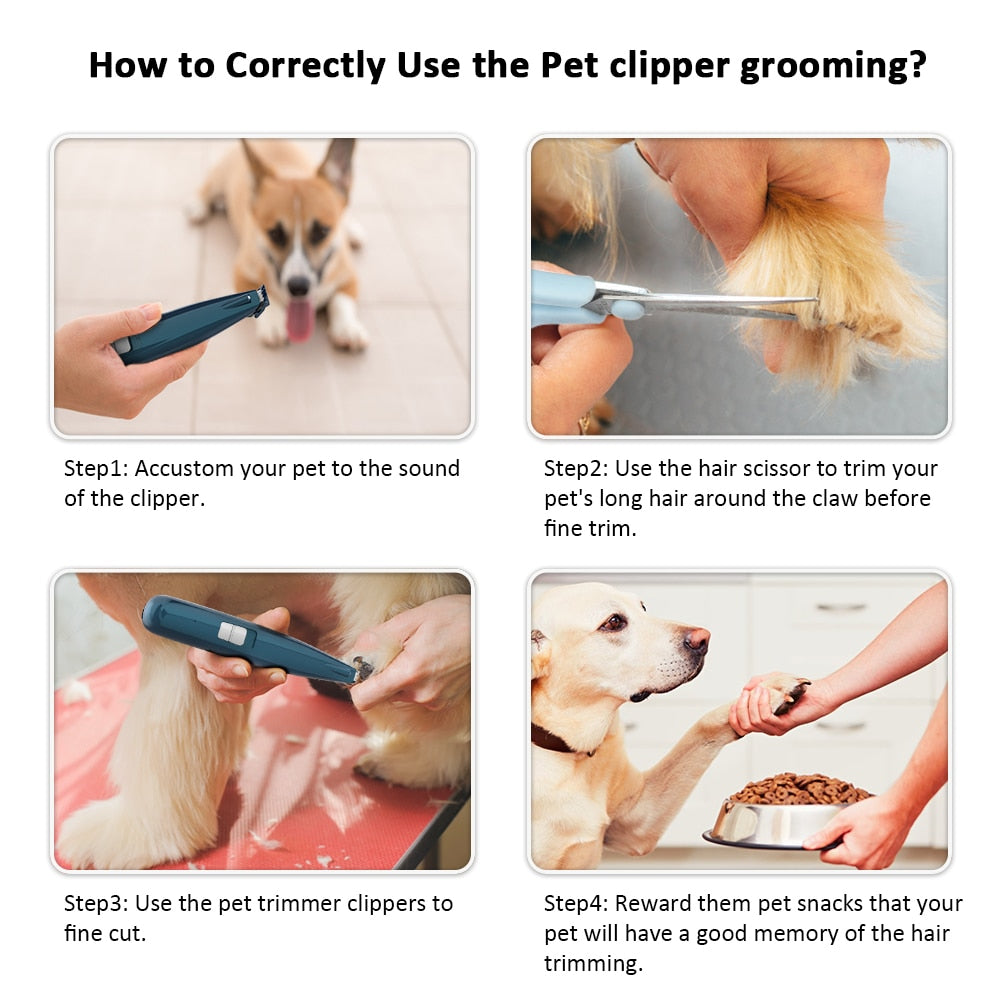 Pet Hair Trimmer Kit