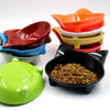 Colorful Cat Shaped Feeding Bowl