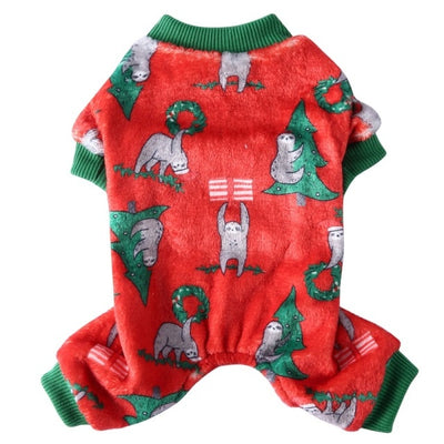 Christmas Dog Pajama Onesie