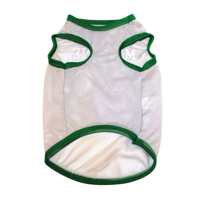 Breathable Cartoon Mesh Vest Clothes For Pet