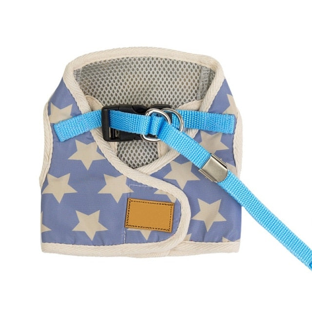 Net Dog Harness Adjustable Breathable Vest