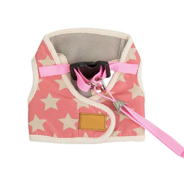 Net Dog Harness Adjustable Breathable Vest