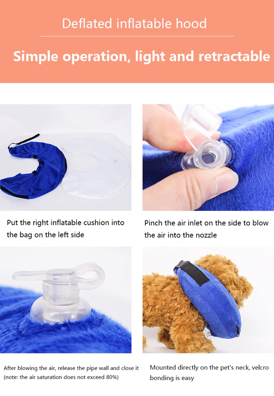 Inflatable Recovery Pet Collar