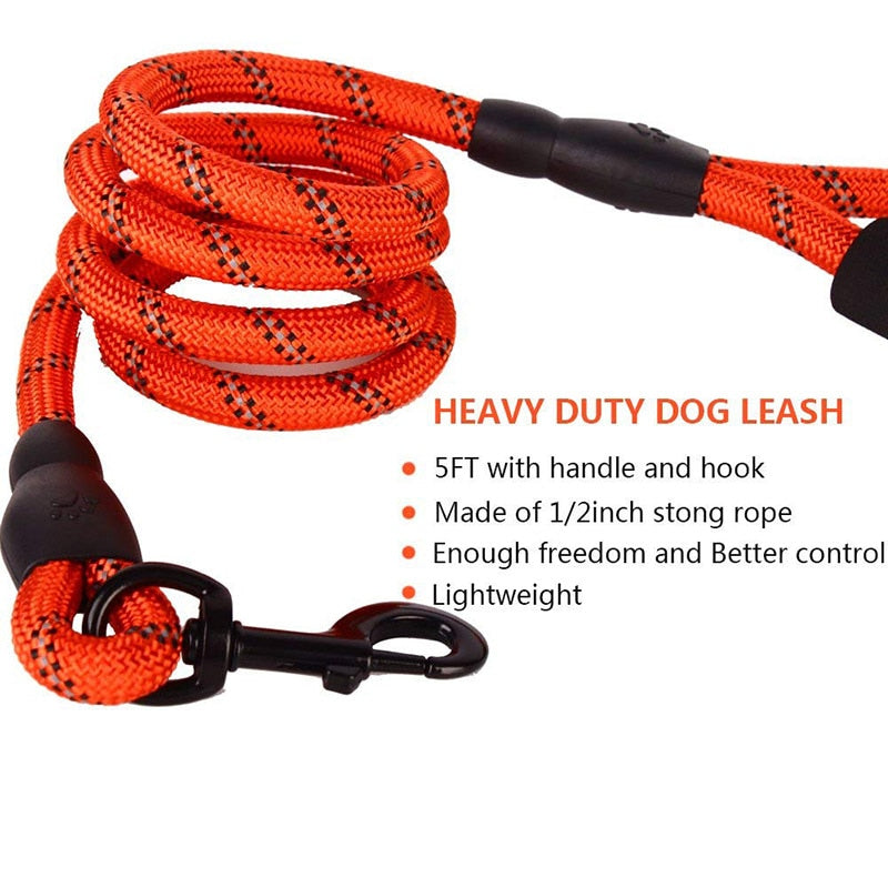 Durable Reflective Dog Leash