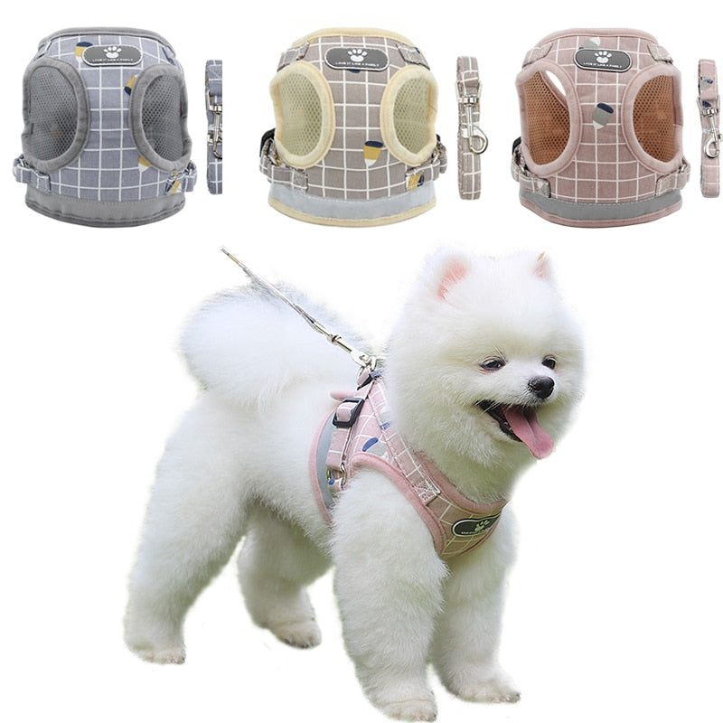 Dog Harness Breathable Mesh Vest
